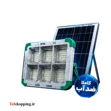 پروژکتور خورشیدی قابل حمل 100 وات